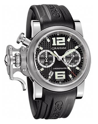 Graham Chronofighter RAC Black Shock 2CRBS.B03A.K25B Replica Watch